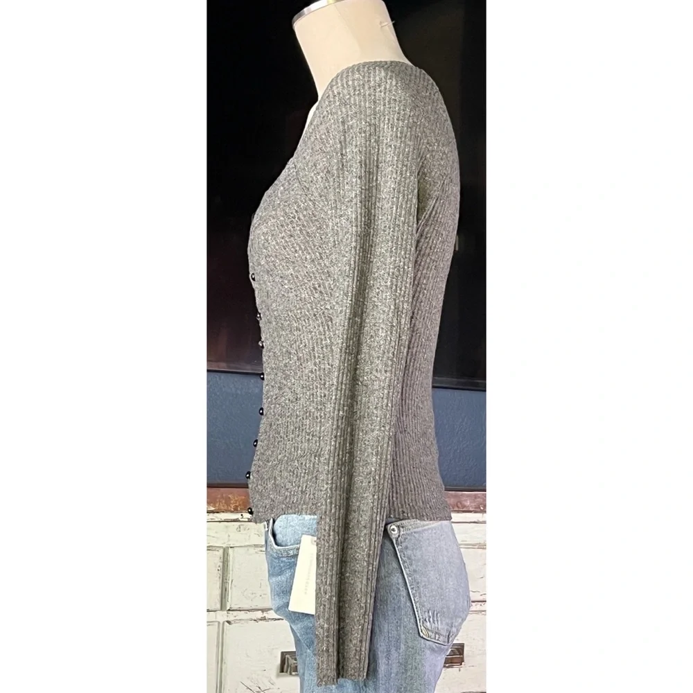 Anthropologie Grey Cardigan S - Picture 7 of 10